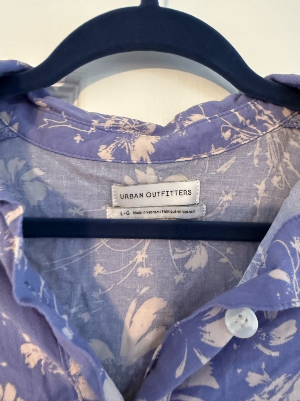 Urban Outfitters Lavender Floral Midi Dress - Picture 2 of 7